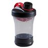 DOMYOS - Shaker 500 ml - black/red DOMYOS - Shaker 500 ml - black/red