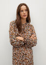 Mango - black Floral print dress Mango - black Floral print dress