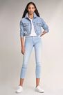 Salsa Jeans - Blue Push In Secret cropped jeans with wave detail Salsa Jeans - Blue Push In Secret cropped jeans with wave detail