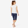 NYAMBA - W26 L30 Cotton Fitness Cropped Bottoms Fit+, Navy Blue NYAMBA - W26 L30 Cotton Fitness Cropped Bottoms Fit+, Navy Blue
