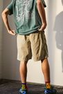 Urban Outfitters - Sand UO Nomad Ripstop Shorts, Men Urban Outfitters - Sand UO Nomad Ripstop Shorts, Men