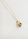 Mango - Gold Pendant Chain Necklace Mango - Gold Pendant Chain Necklace