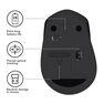 LOGITECH - Logitech M330 SILENT PLUS Wireless Gaming Mouse Black LOGITECH - Logitech M330 SILENT PLUS Wireless Gaming Mouse Black