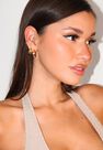 Missguided - 6pk Gold Hoop Studs Missguided - 6pk Gold Hoop Studs