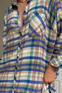 Urban Outfitters - Lime UO Ashley Lime Plaid Shirt Dress Urban Outfitters - Lime UO Ashley Lime Plaid Shirt Dress