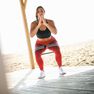DOMYOS - Unique Size Strength Training Resistance Band Glute Band - Hard, Carbon Grey DOMYOS - Unique Size Strength Training Resistance Band Glute Band - Hard, Carbon Grey
