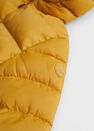 Mango - medium yellow Hood quilted coat Mango - medium yellow Hood quilted coat