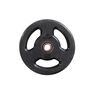 DOMYOS - 10 Kg Rubber Weight Disc With Handles 28 Mm - Black DOMYOS - 10 Kg Rubber Weight Disc With Handles 28 Mm - Black