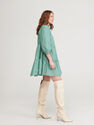 Reserved - Turquoise Shirtdress Reserved - Turquoise Shirtdress
