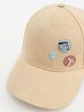 Reserved - Faux suede cap - Beige Reserved - Faux suede cap - Beige