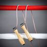 OUTSHOCK - Wooden Boxing Skipping Rope With Removable Weights - Cream OUTSHOCK - Wooden Boxing Skipping Rope With Removable Weights - Cream