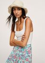 Mango - green Flowy printed trousers, Women Mango - green Flowy printed trousers, Women