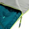 QUECHUA - 10°C Kids Sleeping Bag MH100 - Dark Petrol Blue QUECHUA - 10°C Kids Sleeping Bag MH100 - Dark Petrol Blue