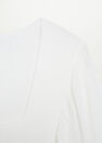 Mango - light beige Top with balloon sleeves Mango - light beige Top with balloon sleeves