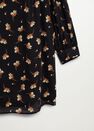 Mango - Black Flowy Printed Dress Mango - Black Flowy Printed Dress