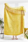 Urban Outfitters - Yellow Cosy Throw Blanket Urban Outfitters - Yellow Cosy Throw Blanket