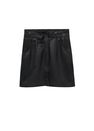 Mango - black Skin effect mini skirt Mango - black Skin effect mini skirt