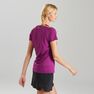 QUECHUA - Large MH500 Women's Short-sleeved Mountain Hiking T-Shirt, Mouse Grey QUECHUA - Large MH500 Women's Short-sleeved Mountain Hiking T-Shirt, Mouse Grey