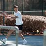 ARTENGO - Extra Large Men's Tennis T-Shirt TTS100, Navy Blue ARTENGO - Extra Large Men's Tennis T-Shirt TTS100, Navy Blue