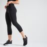 DOMYOS - W28 L31 120 Women's Fitness Cardio Training 7/8 Leggings, Grey DOMYOS - W28 L31 120 Women's Fitness Cardio Training 7/8 Leggings, Grey