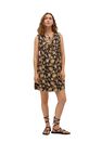 Mango - black 100% cotton midi dress, Women Mango - black 100% cotton midi dress, Women