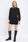 Mohito - Knit Mini Dress - Black Mohito - Knit Mini Dress - Black