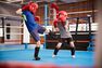 OUTSHOCK - XS/S Beginner Kickboxing/Muay Thai Shin-Foot Guard 100, Black OUTSHOCK - XS/S Beginner Kickboxing/Muay Thai Shin-Foot Guard 100, Black