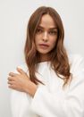 Mango - white Elastic cropped sweatshirt Mango - white Elastic cropped sweatshirt