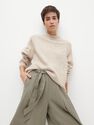 Reserved - Wide leg Bermuda shorts - Khaki Reserved - Wide leg Bermuda shorts - Khaki