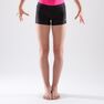 DOMYOS - 8-9Y Artistic Gymnastics Shorts 100 - Black DOMYOS - 8-9Y Artistic Gymnastics Shorts 100 - Black