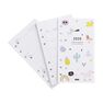 KIKKI.K - kikki.K 2020 Cute Monthly Weekly Diary Refill Med Be Kind White KIKKI.K - kikki.K 2020 Cute Monthly Weekly Diary Refill Med Be Kind White