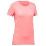QUECHUA - Extra Small MH100 Women's Short-sleeved Mountain Hiking T-Shirt, Sage Green QUECHUA - Extra Small MH100 Women's Short-sleeved Mountain Hiking T-Shirt, Sage Green