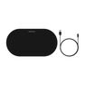 MOMAX - Momax Q.Pad Dual Pro Quad-Coil Fast Wireless Charger Black MOMAX - Momax Q.Pad Dual Pro Quad-Coil Fast Wireless Charger Black