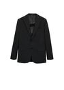Mango - grey Regular fit microstructure suit blazer Mango - grey Regular fit microstructure suit blazer