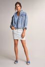 Salsa Jeans - Blue Tunic with cinched shoulders Salsa Jeans - Blue Tunic with cinched shoulders