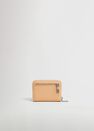 Mango - orange Saffiano-effect wallet Mango - orange Saffiano-effect wallet