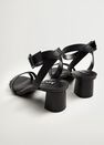 Mango - black Heel strips sandals Mango - black Heel strips sandals