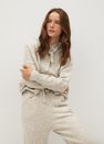 Mango - Grey Knit jogger-style trousers Mango - Grey Knit jogger-style trousers