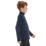 QUECHUA - 8-9Y Kids' 7-15 Years Hiking Fleece MH100, Graphite QUECHUA - 8-9Y Kids' 7-15 Years Hiking Fleece MH100, Graphite