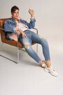 Salsa Jeans - Blue Cropped ripped Elegant jeans Salsa Jeans - Blue Cropped ripped Elegant jeans
