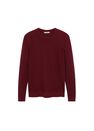 Mango - red Structured cotton sweater Mango - red Structured cotton sweater