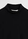 Mango - black Turtleneck organic cotton t-shirt Mango - black Turtleneck organic cotton t-shirt