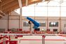DOMYOS - 8-9Y Men's Artistic Gymnastics Stirrup Pants, Electric Blue DOMYOS - 8-9Y Men's Artistic Gymnastics Stirrup Pants, Electric Blue