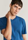Mango - Lt-pastel blue 100% sustainable cotton t-shirt Mango - Lt-pastel blue 100% sustainable cotton t-shirt