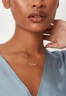 Missguided - Gold Gold Look Amor Pendant Necklace Missguided - Gold Gold Look Amor Pendant Necklace