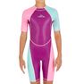 NABAIJI - 10-11Y Kloupi Girls' Swim Shorty - Purple NABAIJI - 10-11Y Kloupi Girls' Swim Shorty - Purple