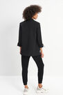 Mohito - Blazer With Crinkled Sleeves - Black Mohito - Blazer With Crinkled Sleeves - Black
