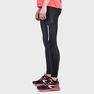 KALENJI - W28 L30 Women's Jogging Tights Run Dry+ - Mottled, Black KALENJI - W28 L30 Women's Jogging Tights Run Dry+ - Mottled, Black