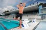 NABAIJI - Small MEN'S JAMMER 500 FIRST SWIMSUIT ALLFREK, Black NABAIJI - Small MEN'S JAMMER 500 FIRST SWIMSUIT ALLFREK, Black