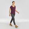 QUECHUA - Extra Large Women's Country Walking T-shirt - NH500, Bordeaux QUECHUA - Extra Large Women's Country Walking T-shirt - NH500, Bordeaux